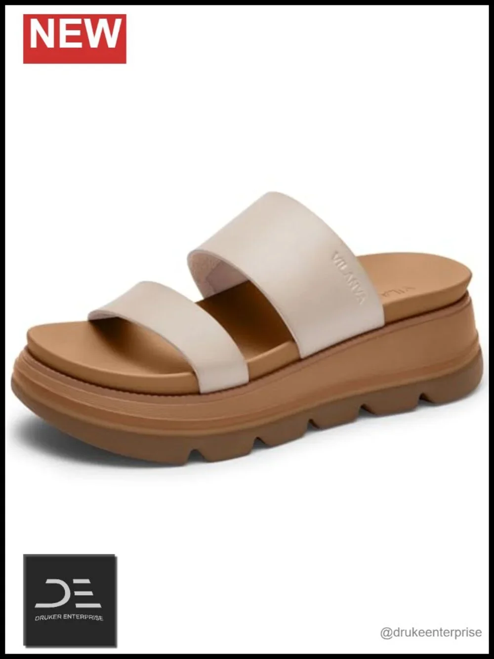 Platform Sandals Wedges Slides Open Toe Chunky Non-Slip EVA Summer Vacation